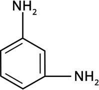 间苯二胺结构式