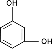 间苯二酚结构式