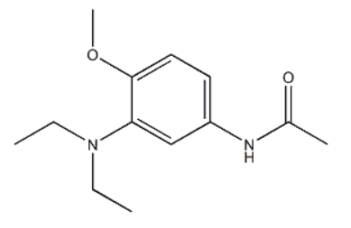 2-甲氧基-5-乙酰氨基-N,N-二丙烯基苯胺结构式